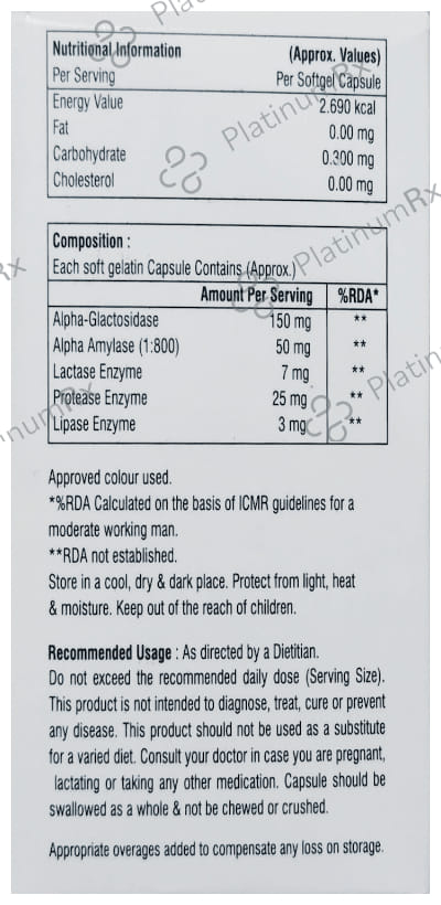 Zyme 5 Softgel Capsule