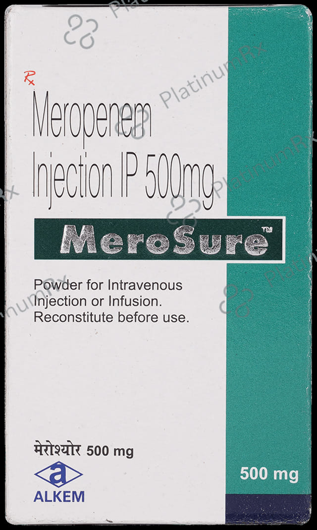 Merosure 500mg Injection1s