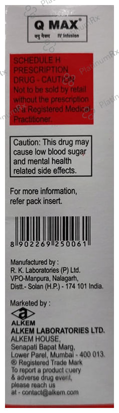 Qmax 200mg Infusion