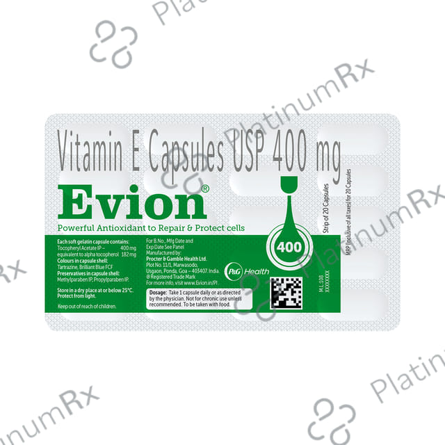 Evion 400mg Capsule 20s