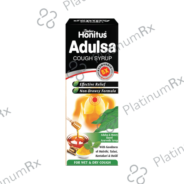 Dabur Honitus Adulsa Cough Syrup 100ml
