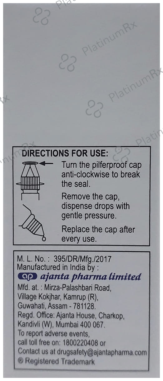 Brinzox 1% Bak Free Eye Drops 5ml