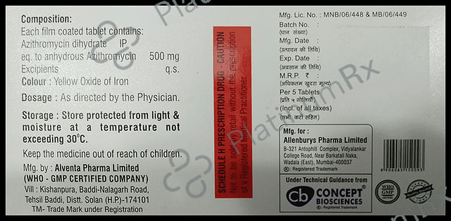 Azit 500 Tablet
