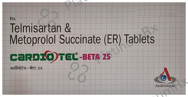 Cardiotel-Beta 25 Tablet ER
