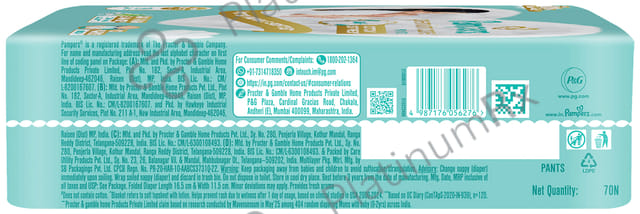 Pampers Premium Care Pants with Aloe Vera & Cotton-Like Softness - Size NB