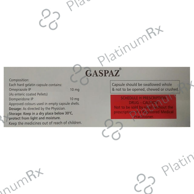 Gaspaz Capsule 10 capsules