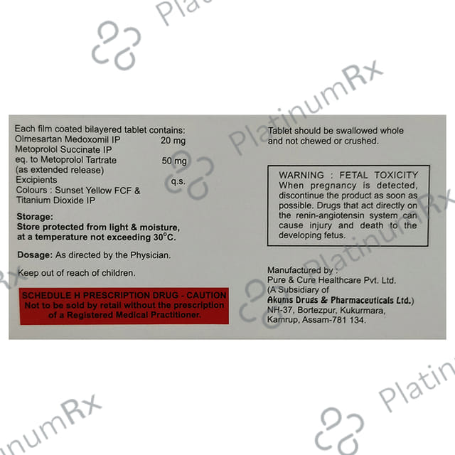 Olmecaid M 50 Tablet ER