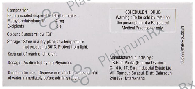 Nucort M4 DT 4mg Tablet 10s