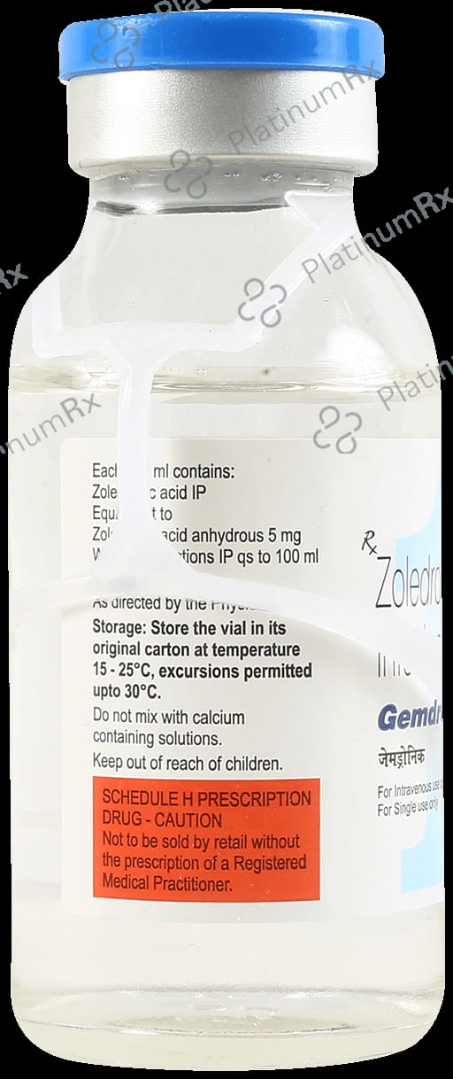 Gemdronic 5mg/100ml Injection