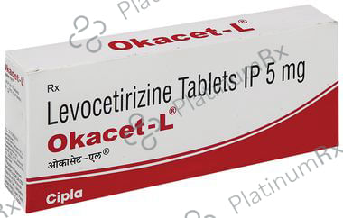 Okacet L 5mg Tablet 10s