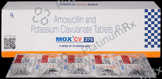 Mox CV 375mg Tablet 10s