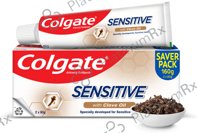 Colgate Sensitive With Clove Oil Anticavity Toothpaste 160gm