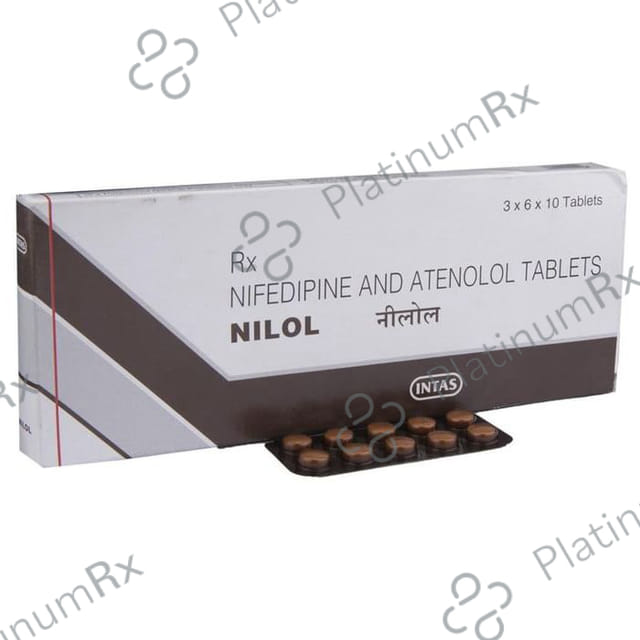 Nilol 50/20mg Tablet SR 10s