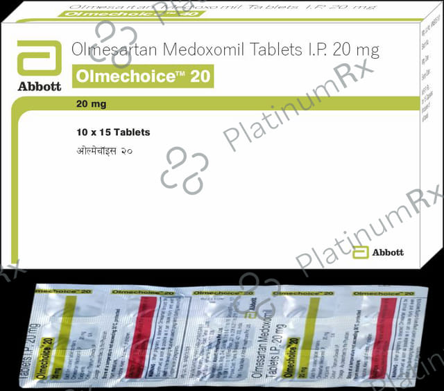 Olmechoice 20mg Tablet 15s