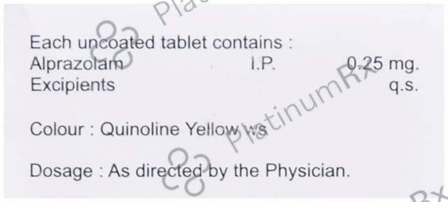 Ziety 0.25mg Tablet