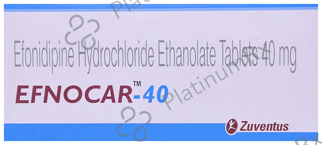 Efnocar 40mg Tablet 10s
