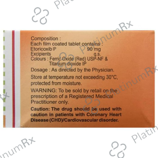 Etrobax 90mg Tablet 10s