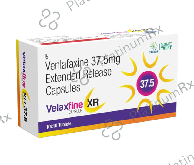 Velaxfine XR 37.5mg Capsule ER 10s 
