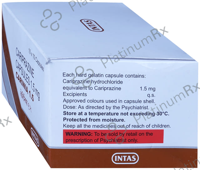 Carinia 1.5mg Capsule 10s