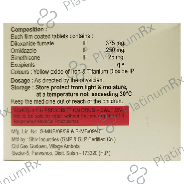 Entrogyl OZ Tablet 10s