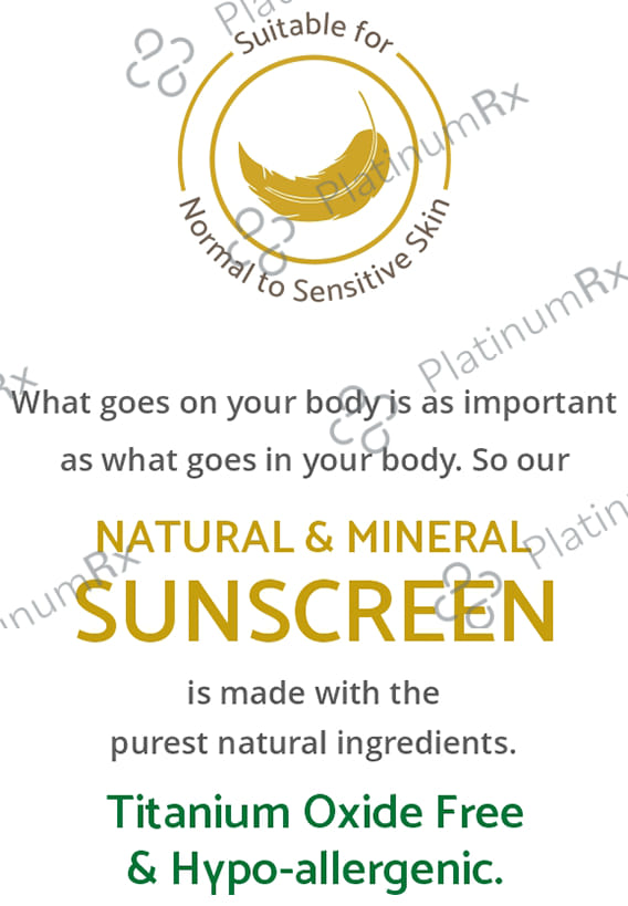 Mother Sparsh Baby Skin Natural & Mineral Sunscreen SPF 30+ Lotion 100gm