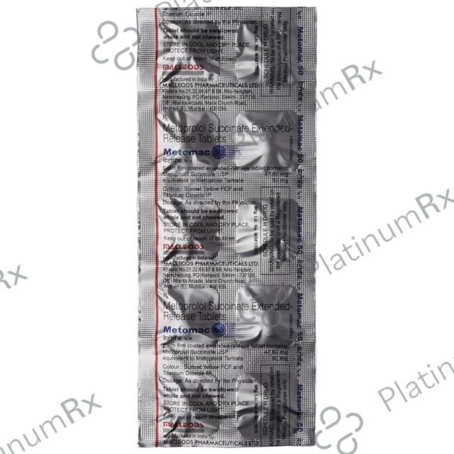 Metomac 50mg Tablet ER 10s