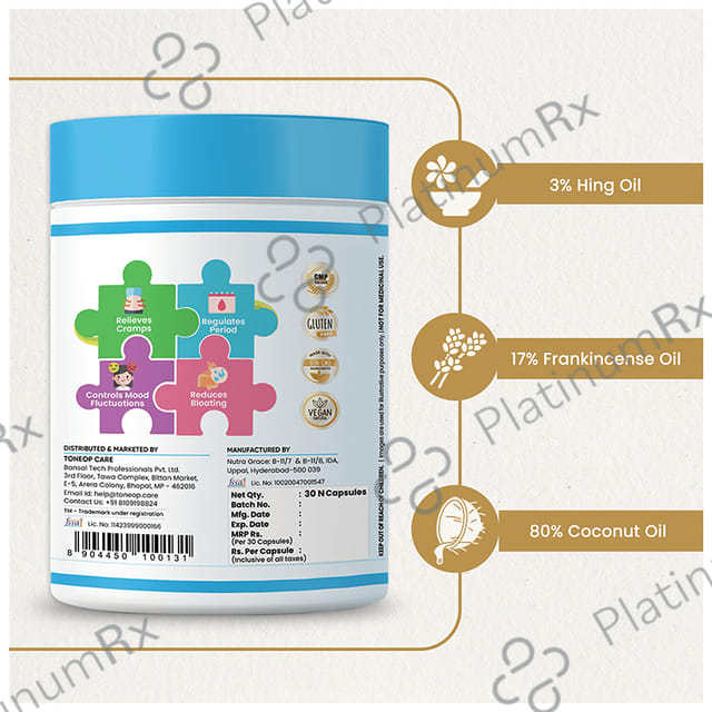 ToneOp Care Hing Oil Capsule 30s