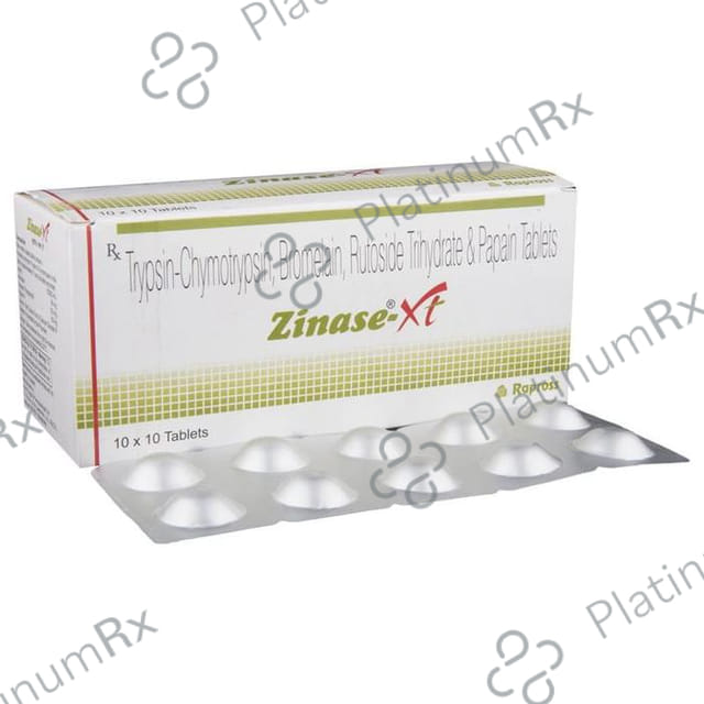 Zinase XT 90/100/48mg Tablet 10s