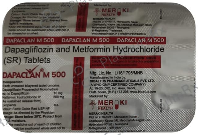 Dapaclan M 500 Tablet SR