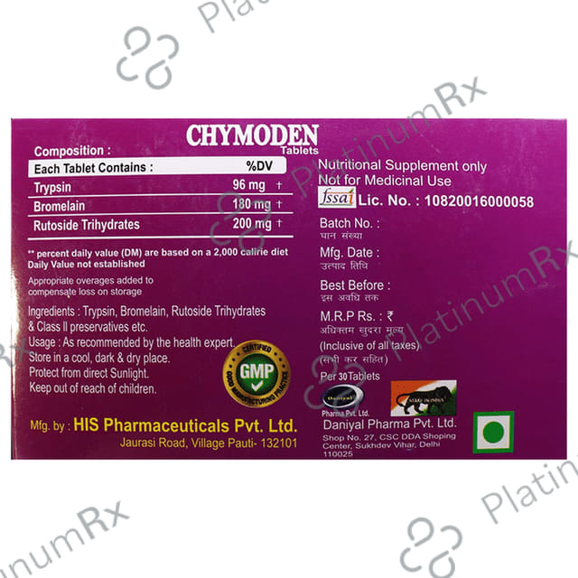 Chymoden Tablet