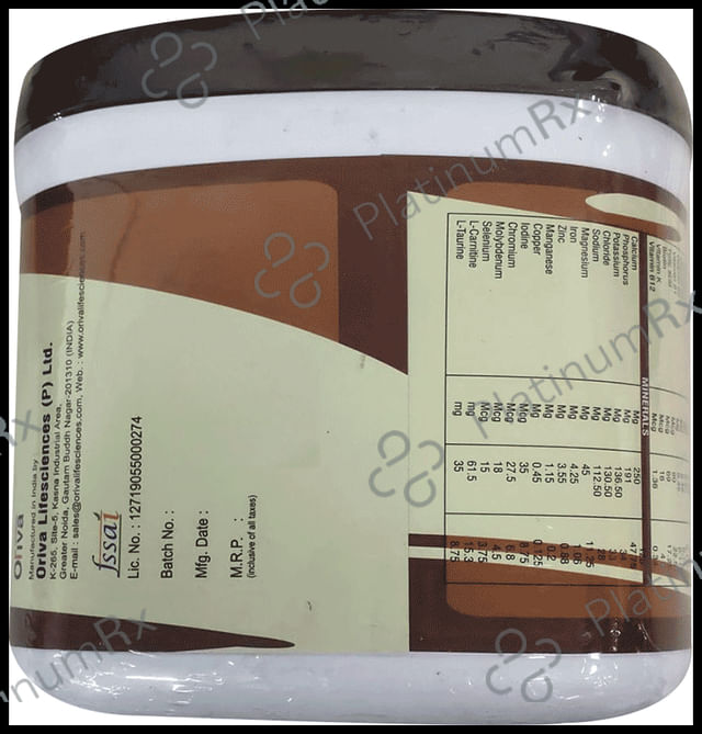 Oripro Whey Protein for Renal Care Powder Vanilla