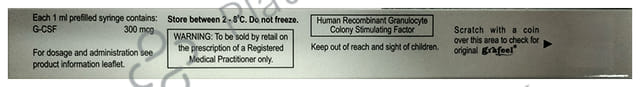 Grafeel 300mcg Prefilled Syringe 1ml