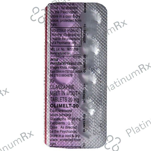 Olimelt 20mg Tablet 10s