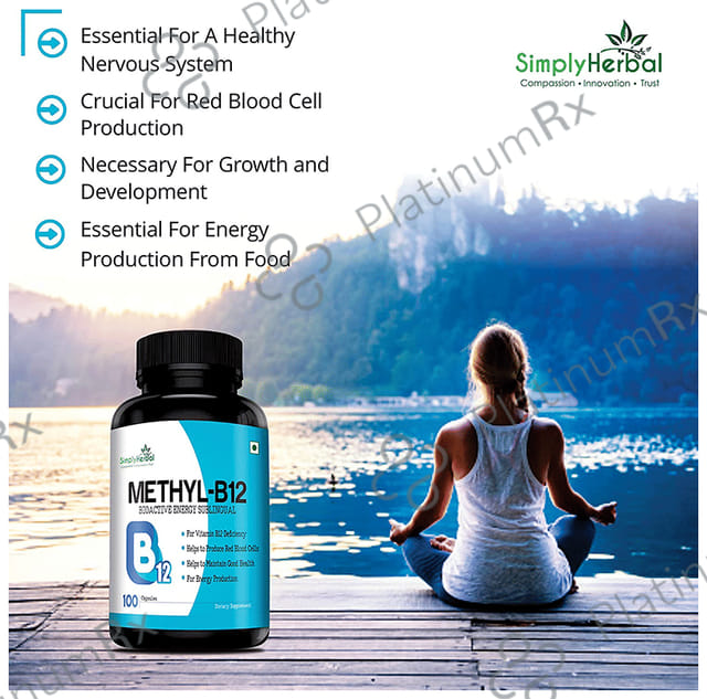 Simply Herbal Methyl-B12 Capsule