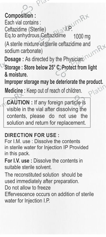 Critdime 1000mg Injection