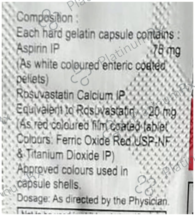 Jubira Plus 20/75mg Capsule 10s