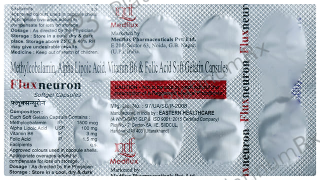 Fluxneuron Softgel Capsule 10s