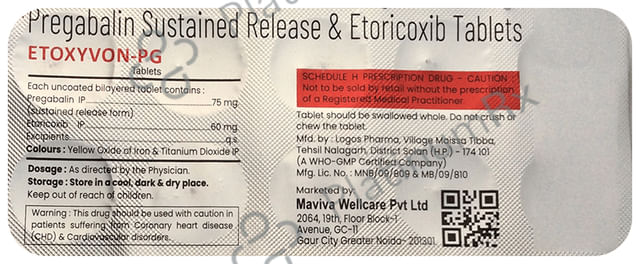 Etoxyvon-PG Tablet SR