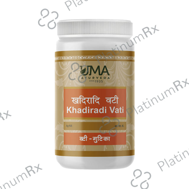 Uma Ayurveda Khadaradi Vati 1000 tablets