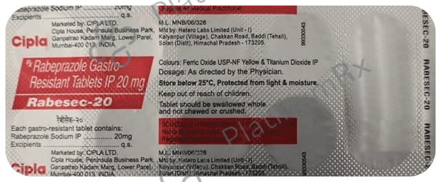 Rabesec 20mg Tablet 10s