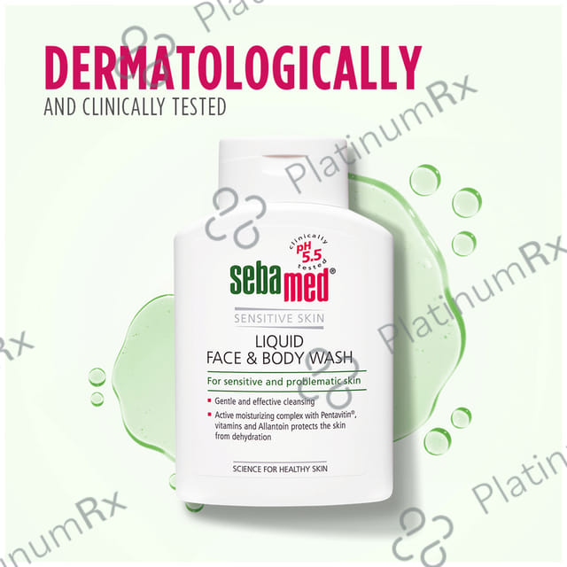 Sebamed Liquid Face & Body Wash 200ml