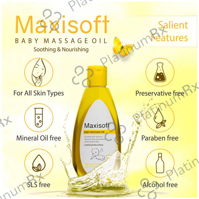 Maxisoft Baby Massage Oil