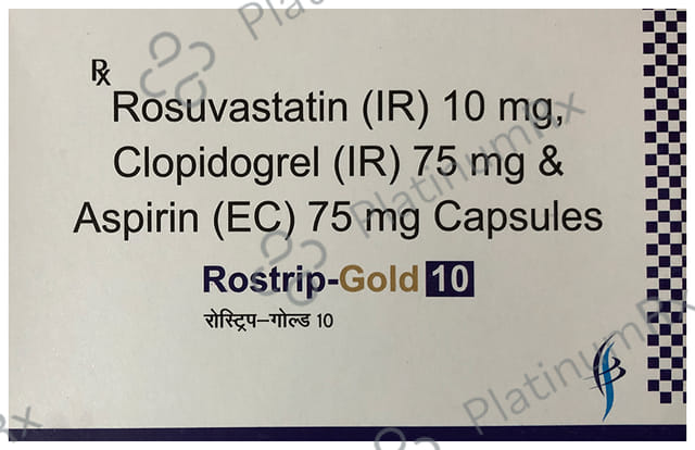 Rostrip Gold 10mg Capsule IR 10s