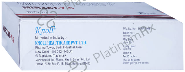 Mirzat 7.5mg Tablet