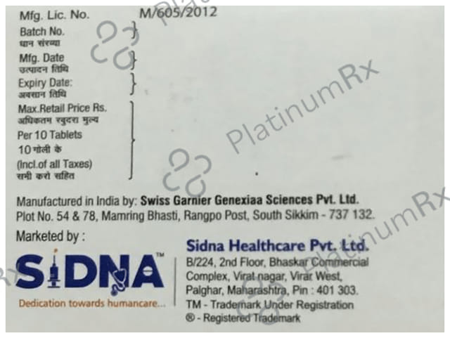 Sulfozid MP 60 Tablet ER