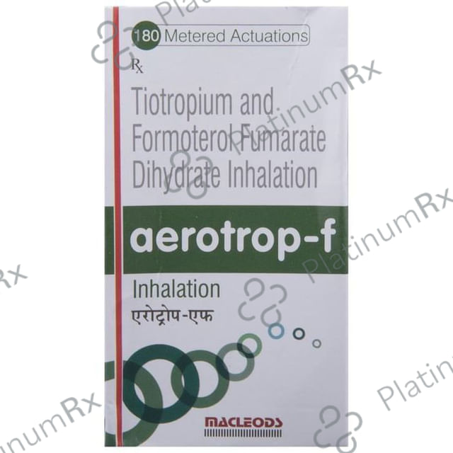 Aerotrop F 6/9mcg Inhaler 180MDI