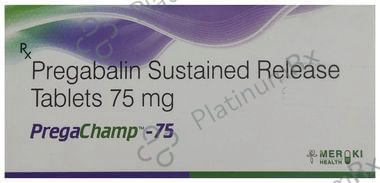 Pregachamp 75 Tablet SR