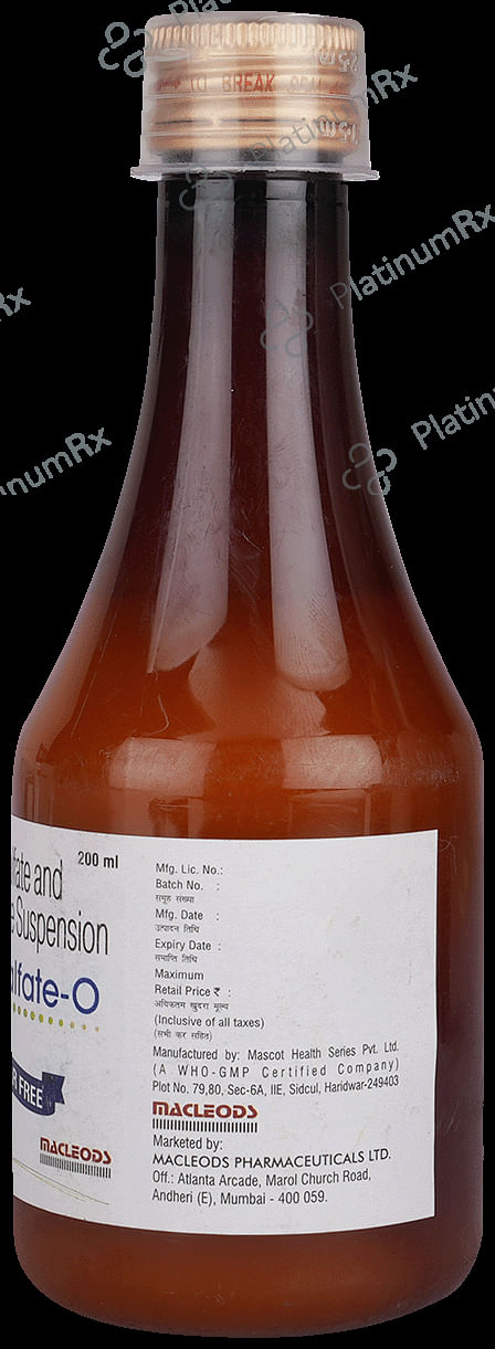 Macralfate O 10/500mg Sugar Free Suspension 200ml