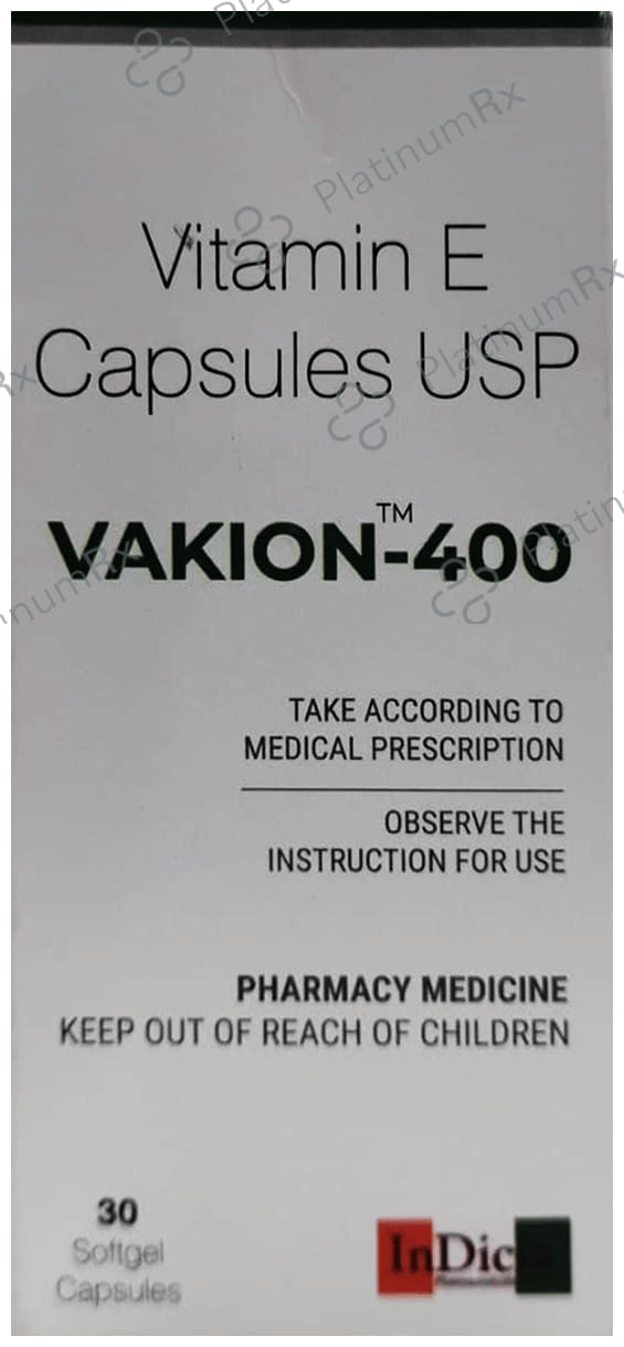 Vakion 400mg Capsule 30s