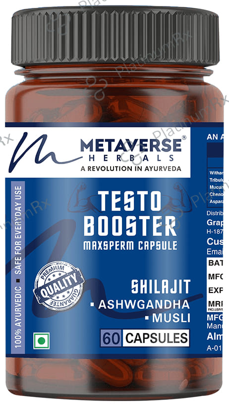 Metaverse Herbals Testo Booster Capsule 60 capsules